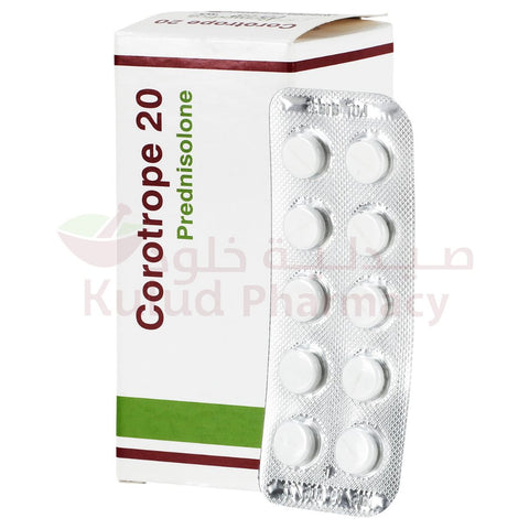 Buy Corotrope Tablet 20 Mg 100 PC Online - Kulud Pharmacy