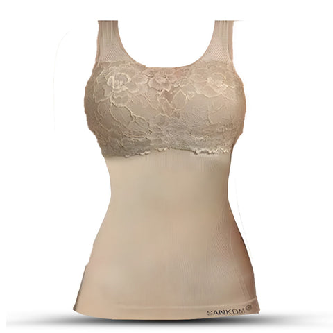 Buy Sankom Patent Vest With Bra Incorporated Beige X Large/Xx Large Support 1 PC Online - Kulud Pharmacy