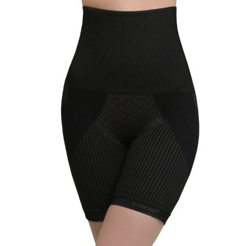 Sankom Classic Body Shaper Xx Large Shorts Aloe Vera Material Posture Black Support 1 PC
