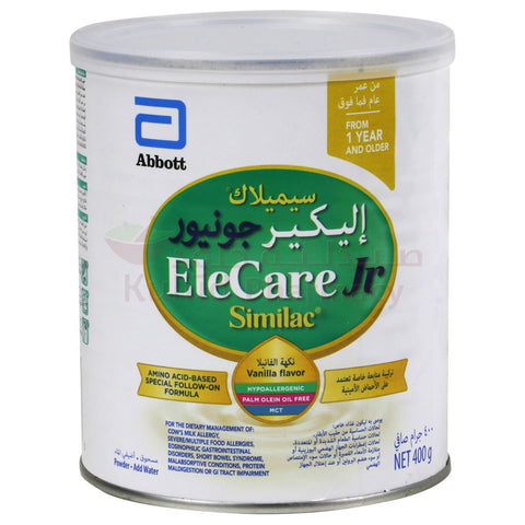 Buy Similac Junior Elicare Milk Formula 400 GM Online - Kulud Pharmacy