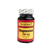 Buy Sentinel Magnesium Tablet 250 Mg 100 Tab Online - Kulud Pharmacy