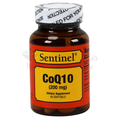 Buy Sentinel Coq10 Capsule 200 Mg 50 PC Online - Kulud Pharmacy