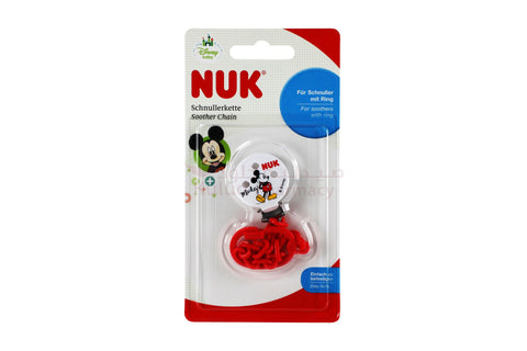 Buy Nuk Mickey Soother Chain 1 PC Online - Kulud Pharmacy