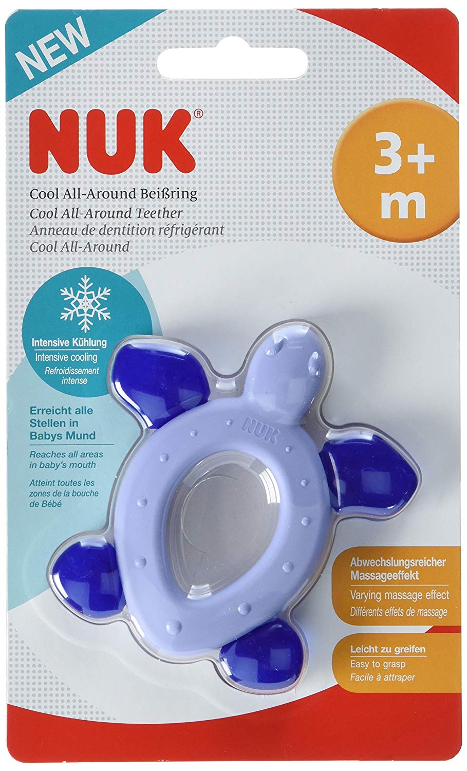 Nuk (Above 3 Month) Turtle Baby Cool Teether 1 PC | Baby Gear Nuk (Above 3 Month) Turtle Baby Cool Teether 1 PC | Baby Gear