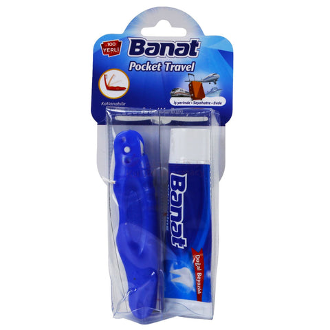 Buy Banat Pocket Travel Dental Kit 1 KT Online - Kulud Pharmacy