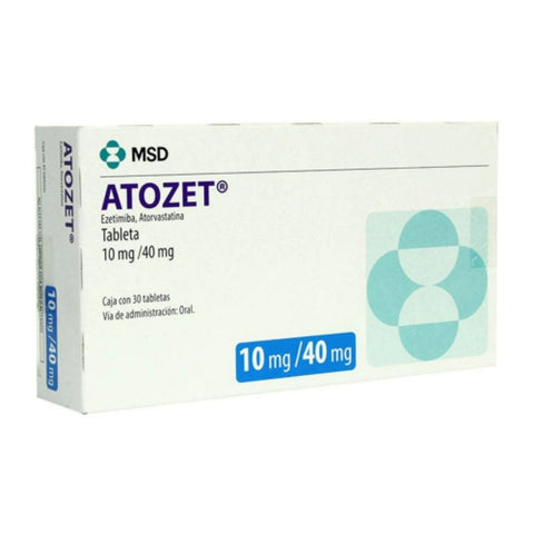 Buy Atozet Tablet 10/40 Mg 30 PC Online - Kulud Pharmacy