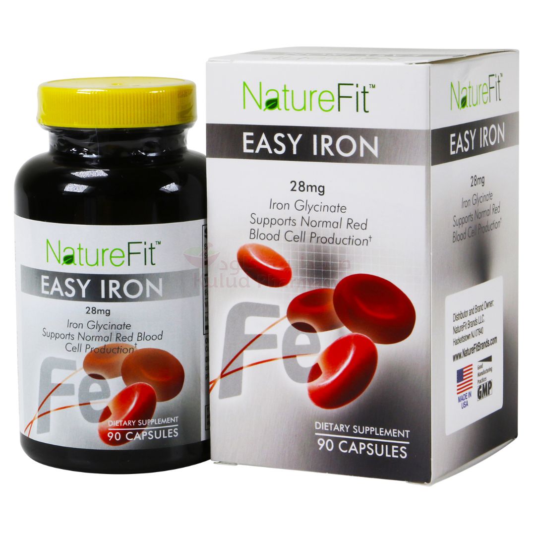 Naturefit Easy Iron Soft Gelattin Capsule 90 PC | Iron Naturefit Easy Iron Soft Gelattin Capsule 90 PC | Iron
