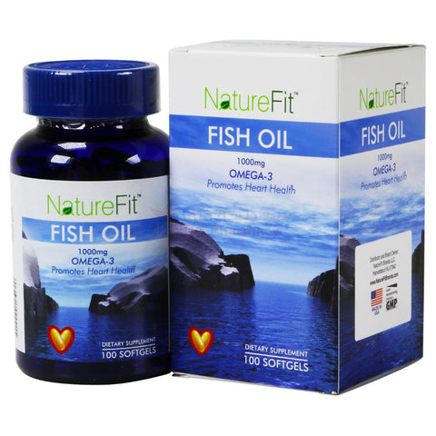Naturefit Fish Oil Soft Gelattin Capsule 1000 Mg 100 PC