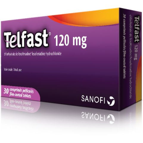 Buy Telfast Tablet 120Mg 30 PC Online - Kulud Pharmacy