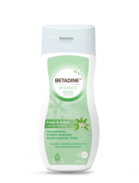 Buy Betadine Intimate Fresh&Active Wash 250 ML Online - Kulud Pharmacy