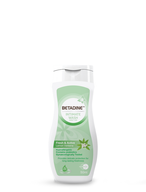 Buy Betadine Active&Fresh Femine Wash 50 ML Online - Kulud Pharmacy