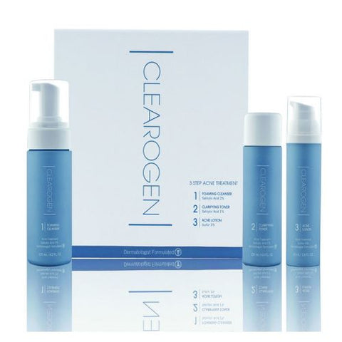 Buy Clearogen Acne Treatment Set Benzoyl Peroxide Set 1 ST Online - Kulud Pharmacy