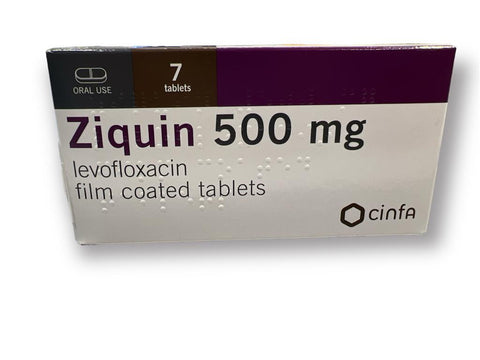 Buy Ziquin Tablet 500 Mg 7 PC Online - Kulud Pharmacy