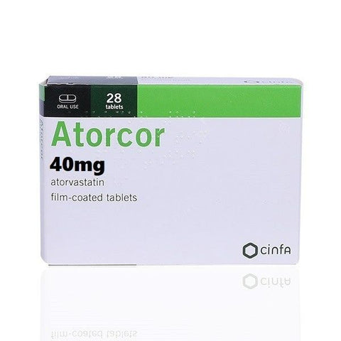 Buy Atorcor Tablet 40 Mg 28 MG Online - Kulud Pharmacy