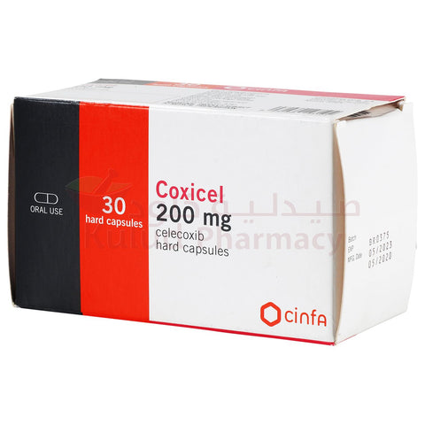 Buy Coxicel Hard Capsule 200 Mg 30 PC Online - Kulud Pharmacy