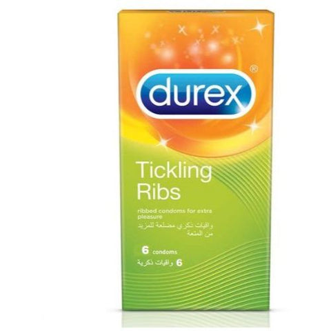 Buy Durex Tickling Ribs Condom 6 PC Online - Kulud Pharmacy