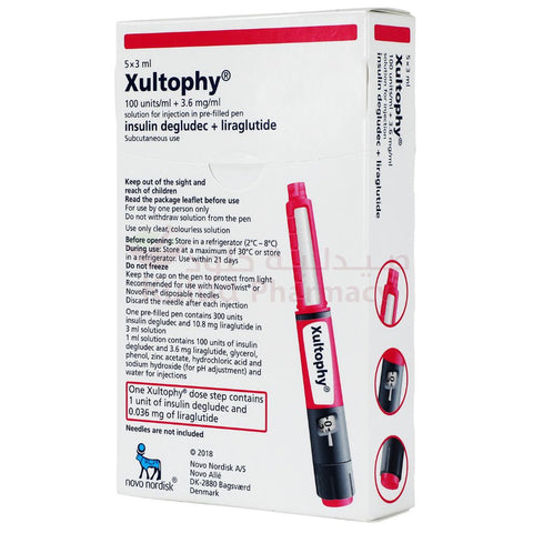 Buy Xultophy Penfil 5 PC Online - Kulud Pharmacy