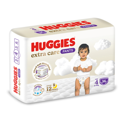 Buy Huggies Pants Size 4 Baby Diaper 36 PC Online - Kulud Pharmacy