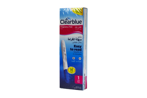 Buy Clearblue Pregnancy Single (Pupc01) Test Kit 1 KT Online - Kulud Pharmacy