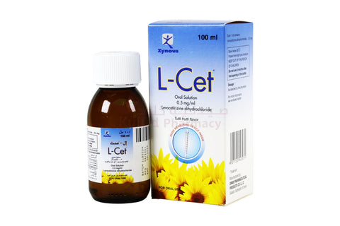 Buy L Cet Solution 100 ML Online - Kulud Pharmacy