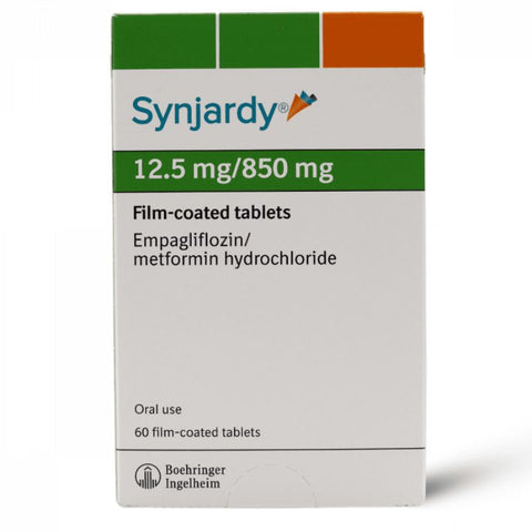 Buy Synjardy Tablet 12.5/850Mg 60 PC Online - Kulud Pharmacy