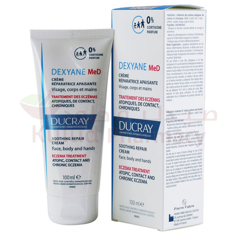 Buy Ducray Dexyane Med Soothing Repair Cream 100 ML Online - Kulud Pharmacy