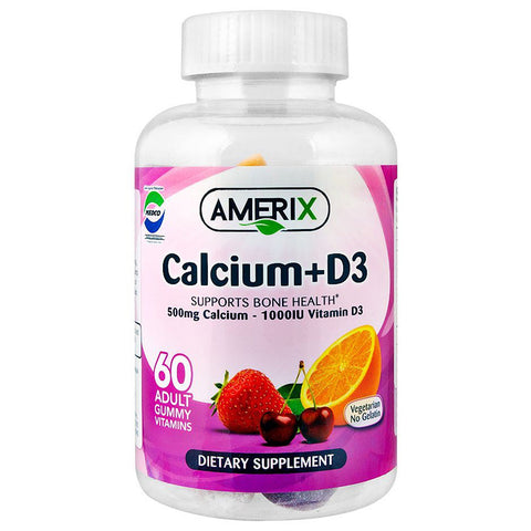 Amerix Calcium & Vitamin D3 Gummy 60 PC