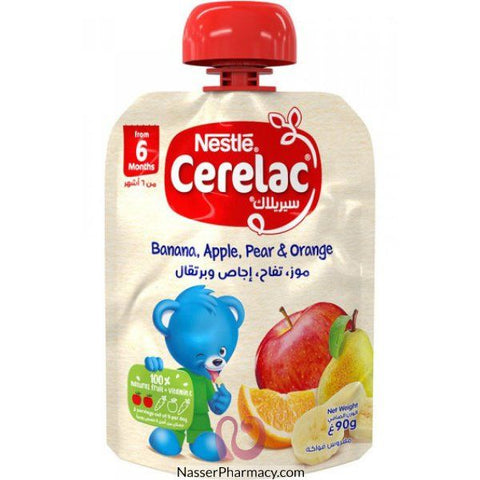 Buy Cerelac 4 Fruits Pouch 90 GM Online - Kulud Pharmacy