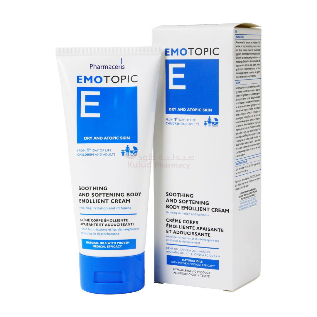 Emo Topic Pharmaceris Emotopic Softening Body Emollient Cream 200 ML | Kulud Pharmacy