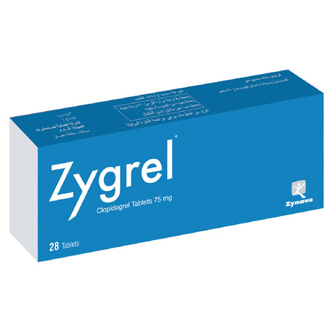 Buy Zygrel Tablet 75 Mg 28 PC Online - Kulud Pharmacy