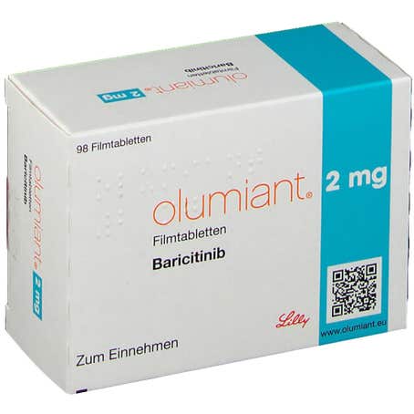 Buy Olumiant 2Mg Tab 28'S (Baricitinib) (Upon Request) Online - Kulud Pharmacy