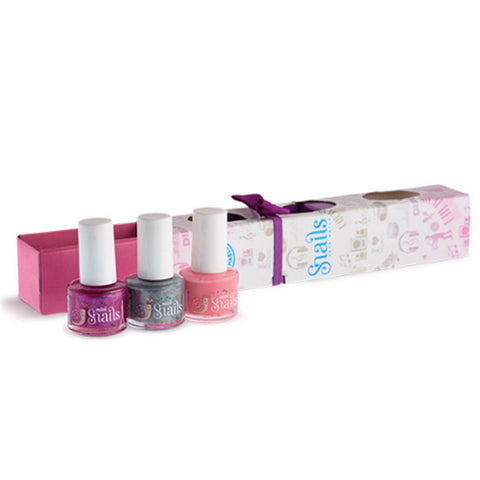 Buy Snails Mini Music (Pinky Pink Promgirl Silvermist) Nail Polish 3 PC Online - Kulud Pharmacy