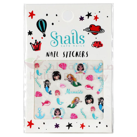 Buy Snails Mermaid Nail Stickers 1 PK Online - Kulud Pharmacy