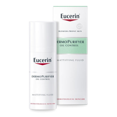 Buy Eucerin Dermo Purifyier Mattifying Fluid 50 ML Online - Kulud Pharmacy