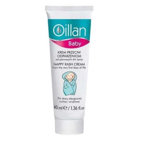 Buy Oillan Baby Nappy Rash Cream 40 ML Online - Kulud Pharmacy