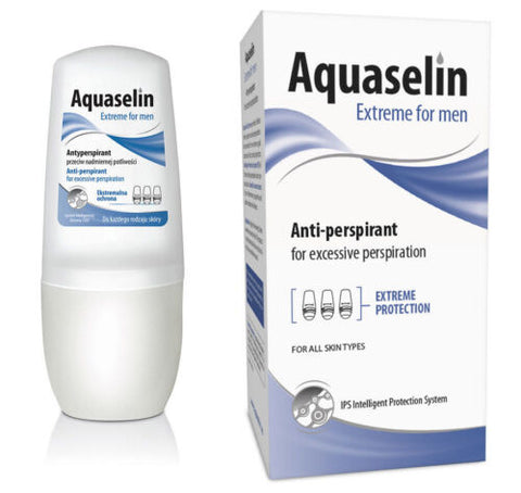 Buy Aquaselin Extreme For Men Antiperspirant For Excessive Perspiration Deo Cream 50 ML Online - Kulud Pharmacy