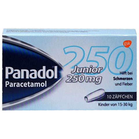 Buy Panadol Baby Suppository 250Mg 10 PC Online - Kulud Pharmacy