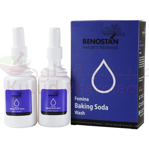 Buy Benostan Femina Baking Soda Femine Wash 150 ML Online - Kulud Pharmacy