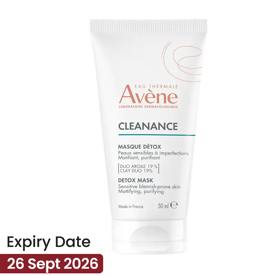 Avene Cleanance Detox Mask 50ML ** | Acne, Peeling, Whitening, Face Masks