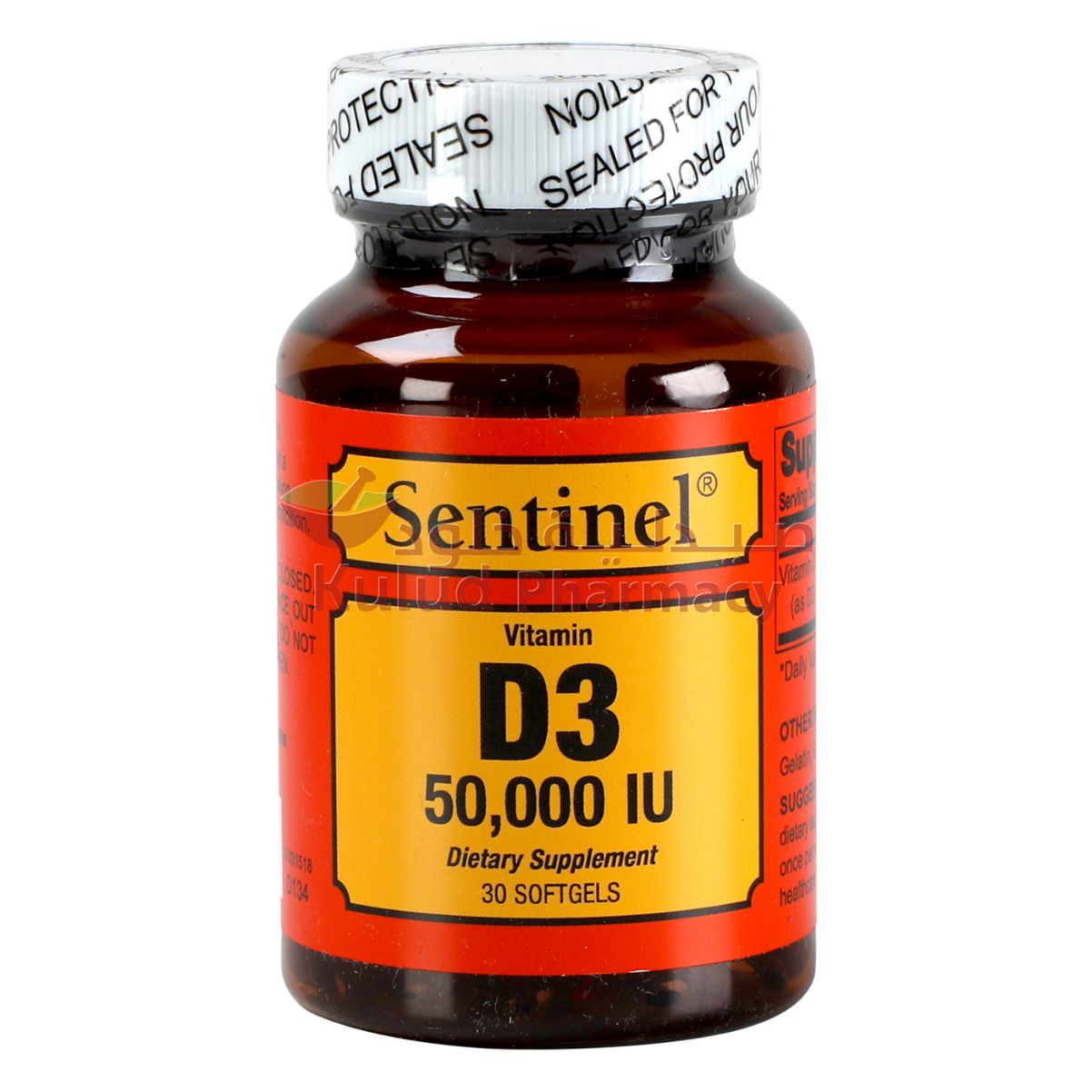 Sentinel Vit D3 Capsule 50000 I.U 30 PC | Vitamin D & Calcium Sentinel Vit D3 Capsule 50000 I.U 30 PC | Vitamin D & Calcium