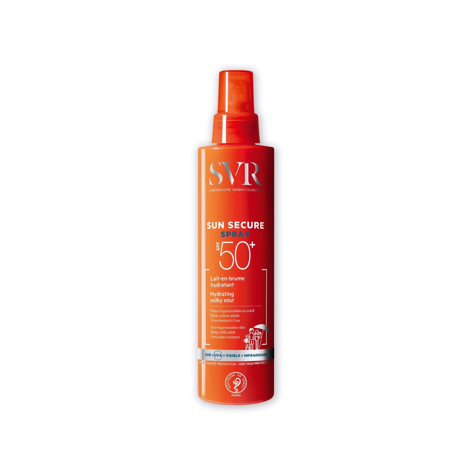 Svr Sun Secure Spf50+ Spray 200 ML | Kulud Pharmacy