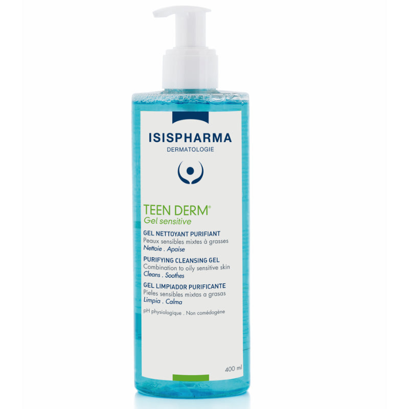 Isis Teen Derm Sensitive Gel 400 ML | Acne Isis Teen Derm Sensitive Gel 400 ML | Acne
