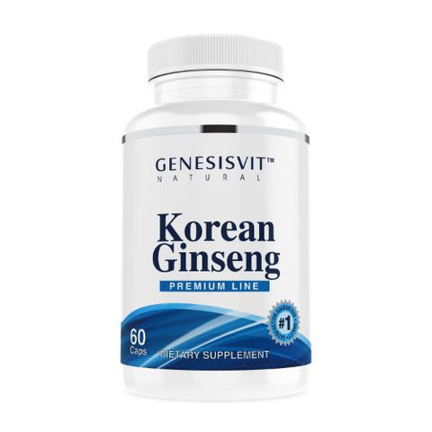 Genesisvit Korean Ginseng Hard Capsule 500 Mg 60 PC