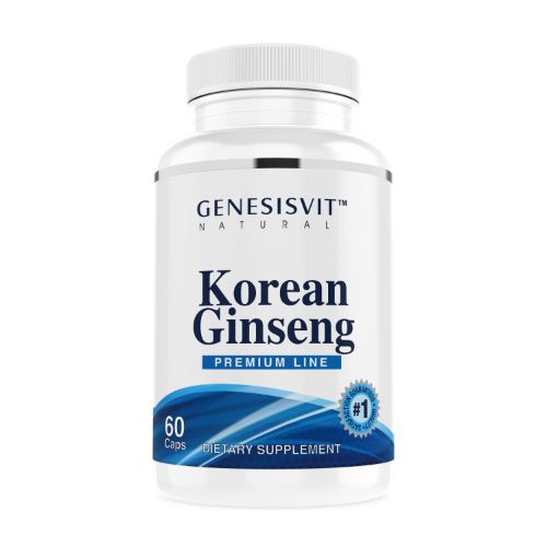 Genesisvit Korean Ginseng Hard Capsule 500 Mg 60 PC | Korean Ginseng Genesisvit Korean Ginseng Hard Capsule 500 Mg 60 PC | Korean Ginseng