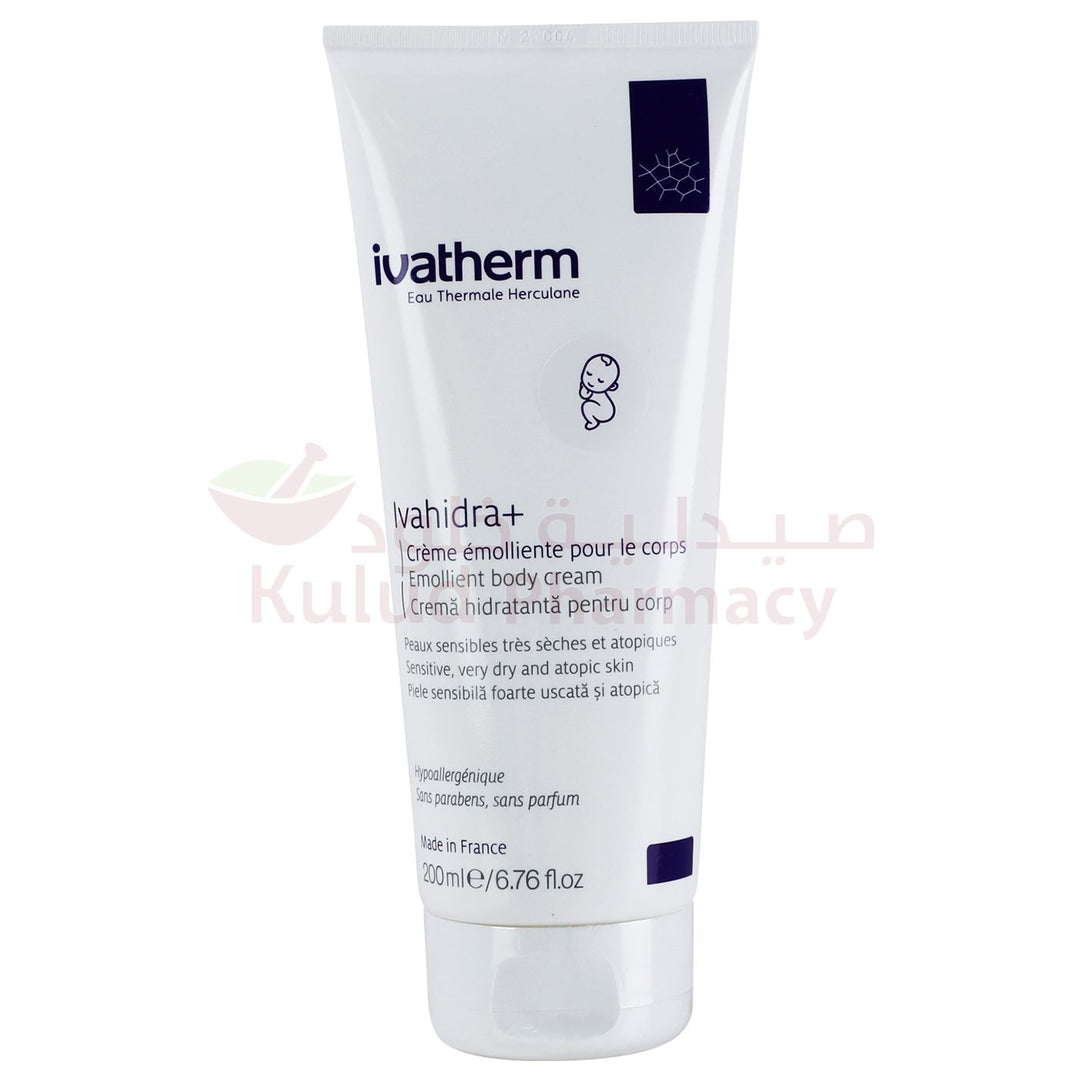 Ivatherm Ivahydra+ Body Cream 200 ML Kulud Pharmacy