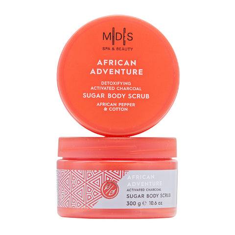 Buy Mades Spa And Beauty African Adventure Sugar Body Scrub 300 GM Online - Kulud Pharmacy