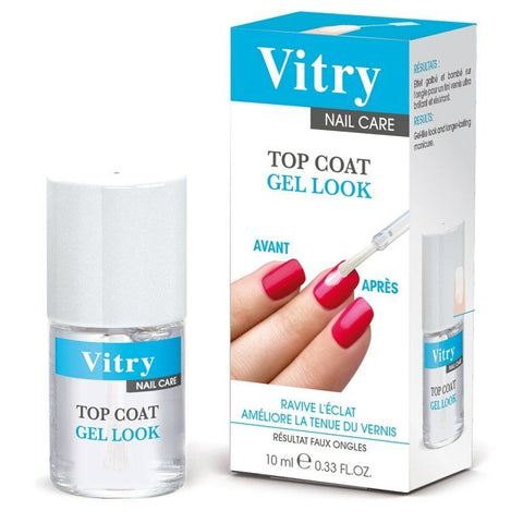 Buy Vitry Top Coat Gel Look Nail Polish 10 ML Online - Kulud Pharmacy