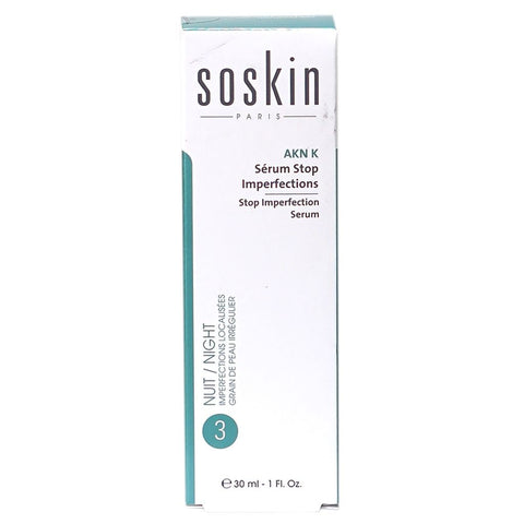 Buy Soskin Akn K Stop Imperfection Gel Serum 30 ML Online - Kulud Pharmacy