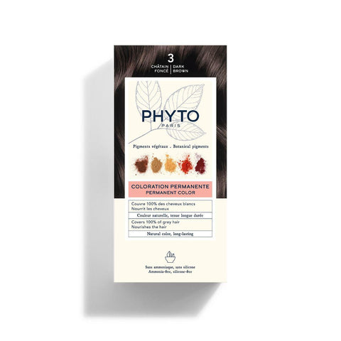 Phytocolor – 3 Dark Brown – Permanent Hair Color