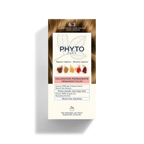 Phytocolor – 6.3 Dark Golden Blonde – Permanent Hair Color